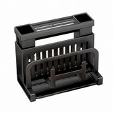 【單筷筒+砧板架+鍋蓋架】碳鋼黑 × 1個