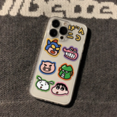 全包透明-彩色頭像小新萌萌美殼 × 1個