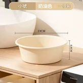 奶杏黃 小號 升級抗菌 加深加厚 樸永 加厚耐用 × 1個