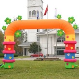 4m 다색 사각 문 × 1개