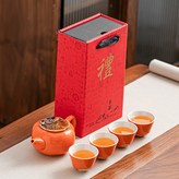 燙金紅盒柿子壺套裝:如圖所示65 × 1個