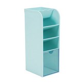 transparent drawer blue