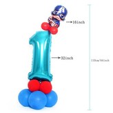 2. 캡틴 아메리카 블루 디지털 패키지 1 × 1개