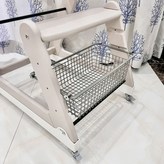 金屬收納筐 - 黑色 × 1個
