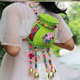 【大號】綠色小揹簍 × 1個