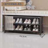 黑色3層80帶輪+門簾:如圖 × 1個