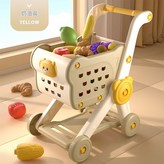 [奶油黃]萌熊手推車-裸車 × 1個