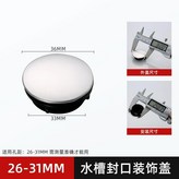 孔徑26-31mm 不鏽鋼密封蓋 × 1個