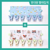 토끼+여우 × 1세트