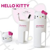 화이트 kitty 컵+칫솔 2개 × 1개