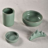 文房墨碟4件套哥窯梅子青 × 1個