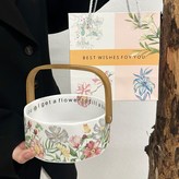 半夏花園提籃+手提禮盒裝+禮品袋,無規格 × 1個