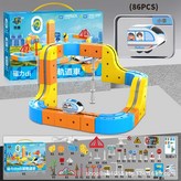 百變魔幻軌道小車 86pcs  1套 × 1個