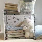 宿舍好物 卡通熊 ,2層1格 衣服收納 × 1個