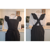 어깨 프릴 추가 주문제작, 블랙 × 1개