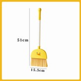 小黃鴨塑膠單獨掃把 × 1套