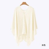 一衫多用米色開衫形哺乳巾 × 1個