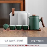 蒼木快客杯_香草綠-送茶巾 × 1個