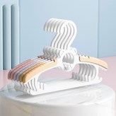 길이조절아기옷걸이5P(옐로우) × 1세트