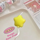 黃色星星蠟造型燭 × 1個