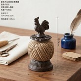 黑色 復古公雞造型 × 1個