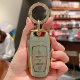 B 스타일 [녹차] 다이아몬드 골드 반지 버클 × 1개