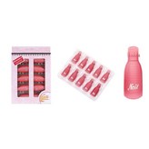 쏙오프클립(발5pcs)-반투명핑크 × 1개