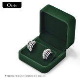 H07002귀걸이 케이스(다크 그린)