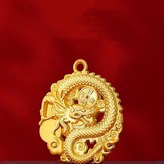 合金大號圓形龍牌【單個】:合金大號圓形龍牌【單個】 × 1個