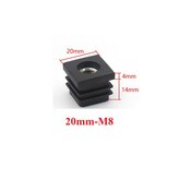 20x20mm M8 4pcs × 1개