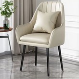 K. 흰색 블랙 다리 베개 포함 가죽