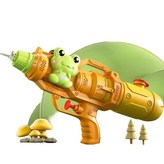 單噴頭 橙色卡通青蛙水槍 × 1個