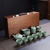 哥窯如意壺十一頭:如圖所示242 × 1個