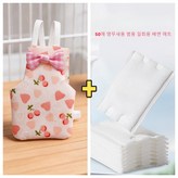 M사이즈복숭아+50매 앵무새용 범용 일회용 배변패드 × 1개