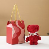 單熊紅色+禮盒(60只/箱):301-400ml × 1個