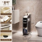 텍스처드 블랙 샌드위치 좁은3단 × 1개