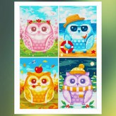 복운26. 사계절부엉이 × 1개