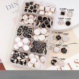 6.블랙화이트(T3046) 100PCS