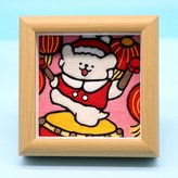大鼓線條狗 × 1個