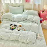 奶夥伴灰,150公分牀蓋款四件套 × 1個