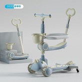 王子藍音樂燈光加寬悍馬輪座椅推把護欄萬向輪 × 1個