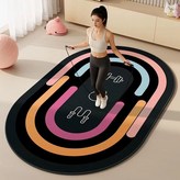 橢硅TJL橙環橢圓50*80cm【減震+靜音+防滑】 × 1個