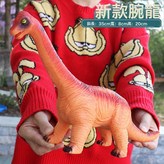 中號橙色腕龍35cm-【普通版】恐龍叫聲:如圖 × 1個