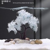 루이샹 라이트블루 트리 약19cm높이 × 1개