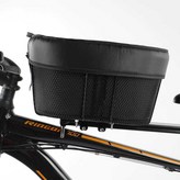 15근 접이식 자전거용 검정 펫바구니 × 1개