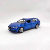 1:43 SKODA 銀藍 × 1個