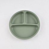 橄欖綠,食品級硅膠【無吸餐盤】 × 1個