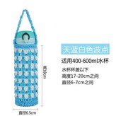 天藍白色波點經典款 × 1個