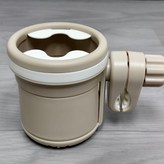 推車通用雙杯架 二合一 卡其色 × 1個
