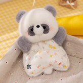 豆袋小熊貓:16cm【含金屬環掛扣】 × 1個